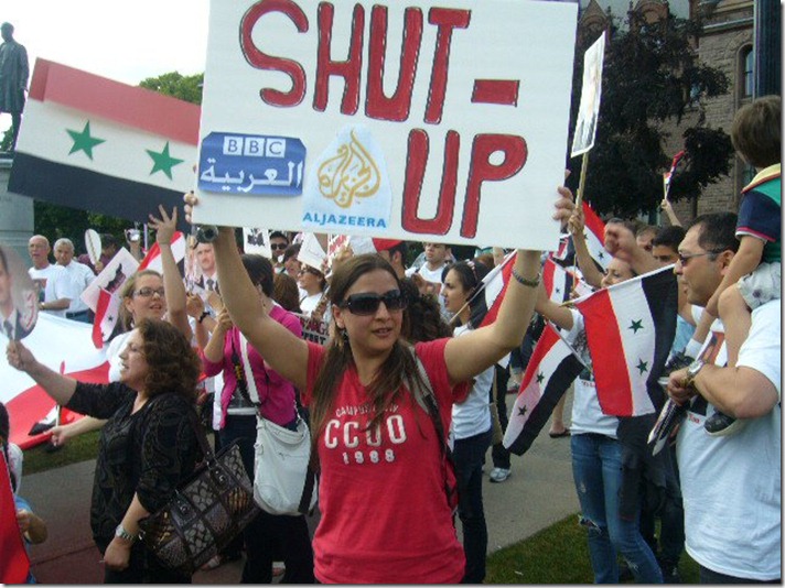 So much fake news, Syrians say SHUT-UP to the mass media